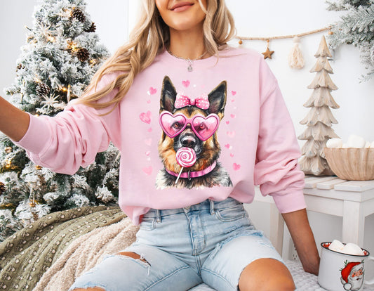 Germanshep Valentine Gum