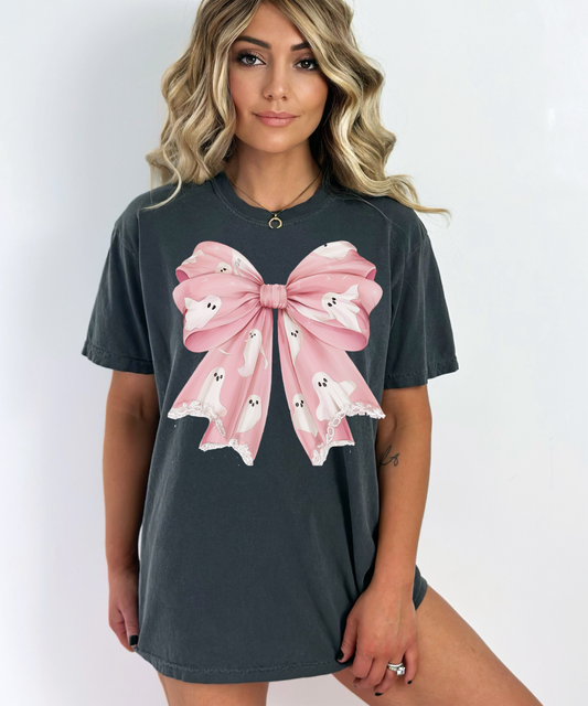 Pink Ghost Bow