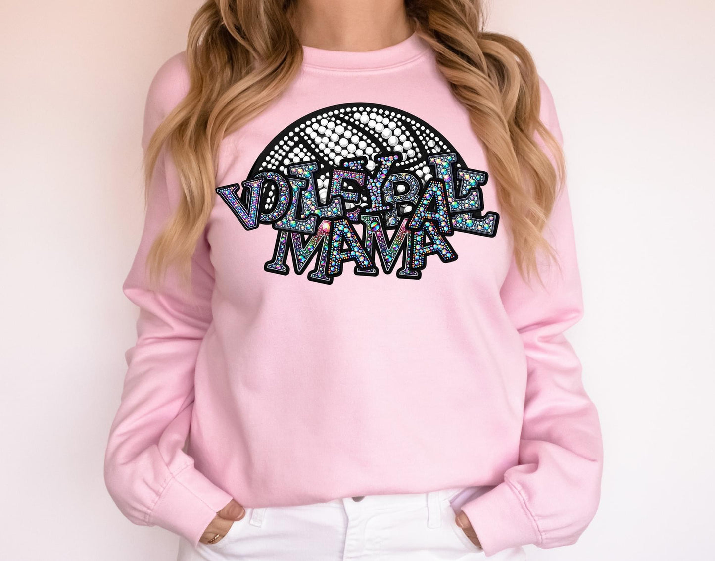 Vollyball Mama Bling