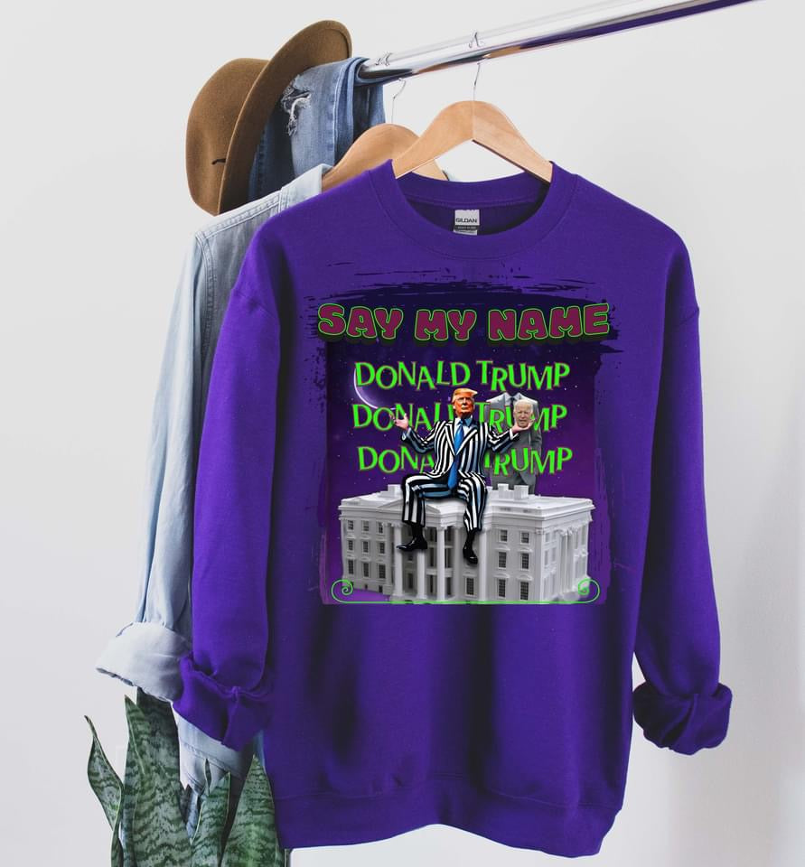 Say My Name Crew Fleece