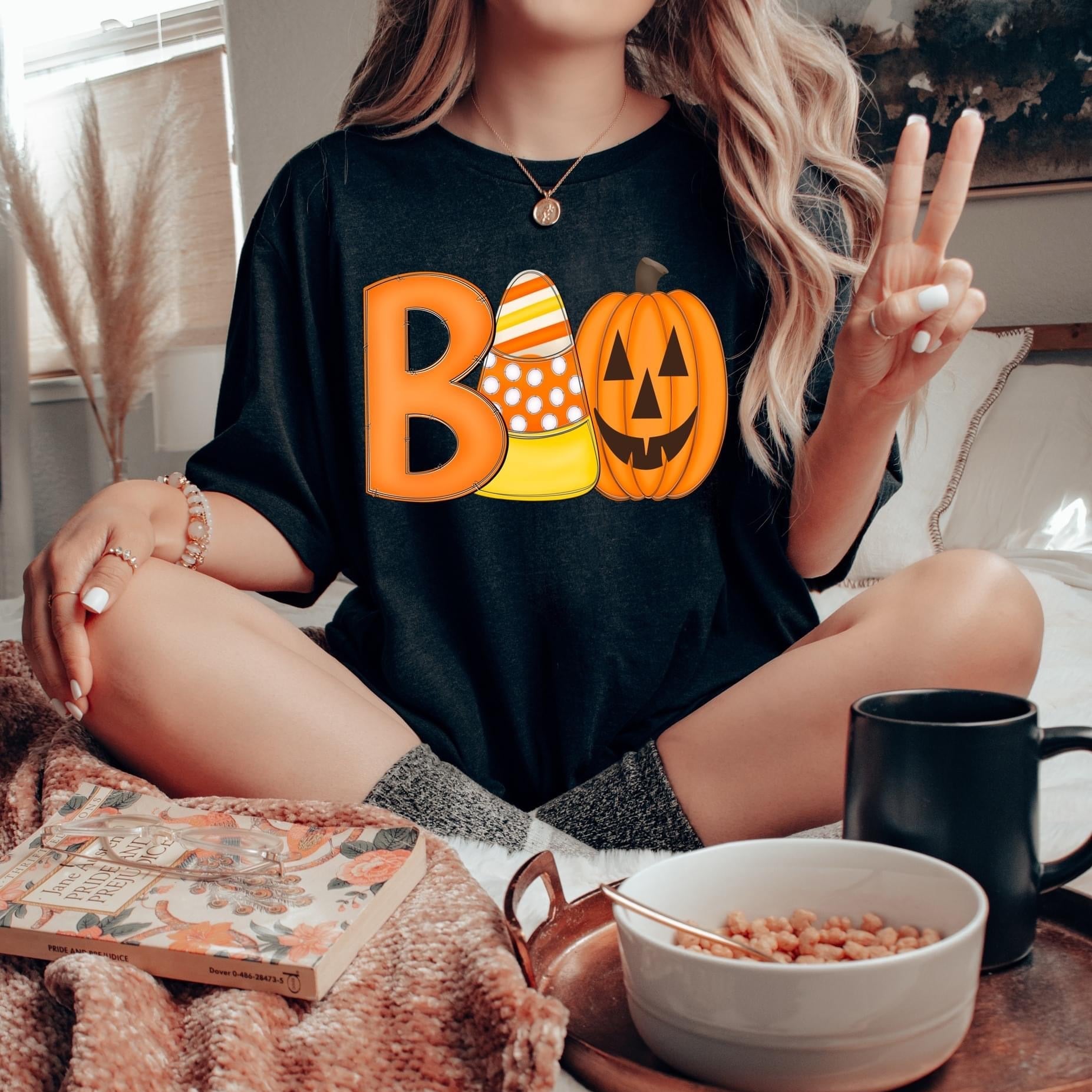Candy Corn Boo