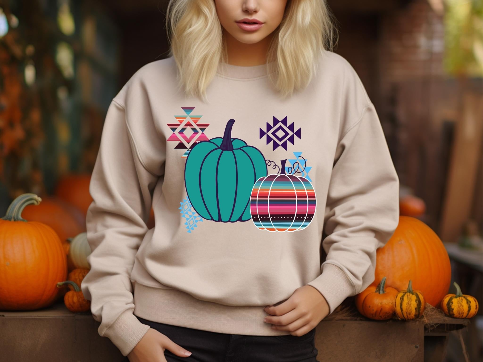 Serape Pumpkins