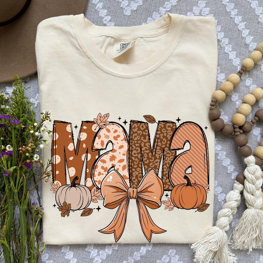 Fall Mama Bow