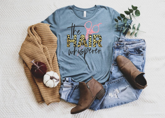 The Hair Whisperer Leopard Pink Scissors