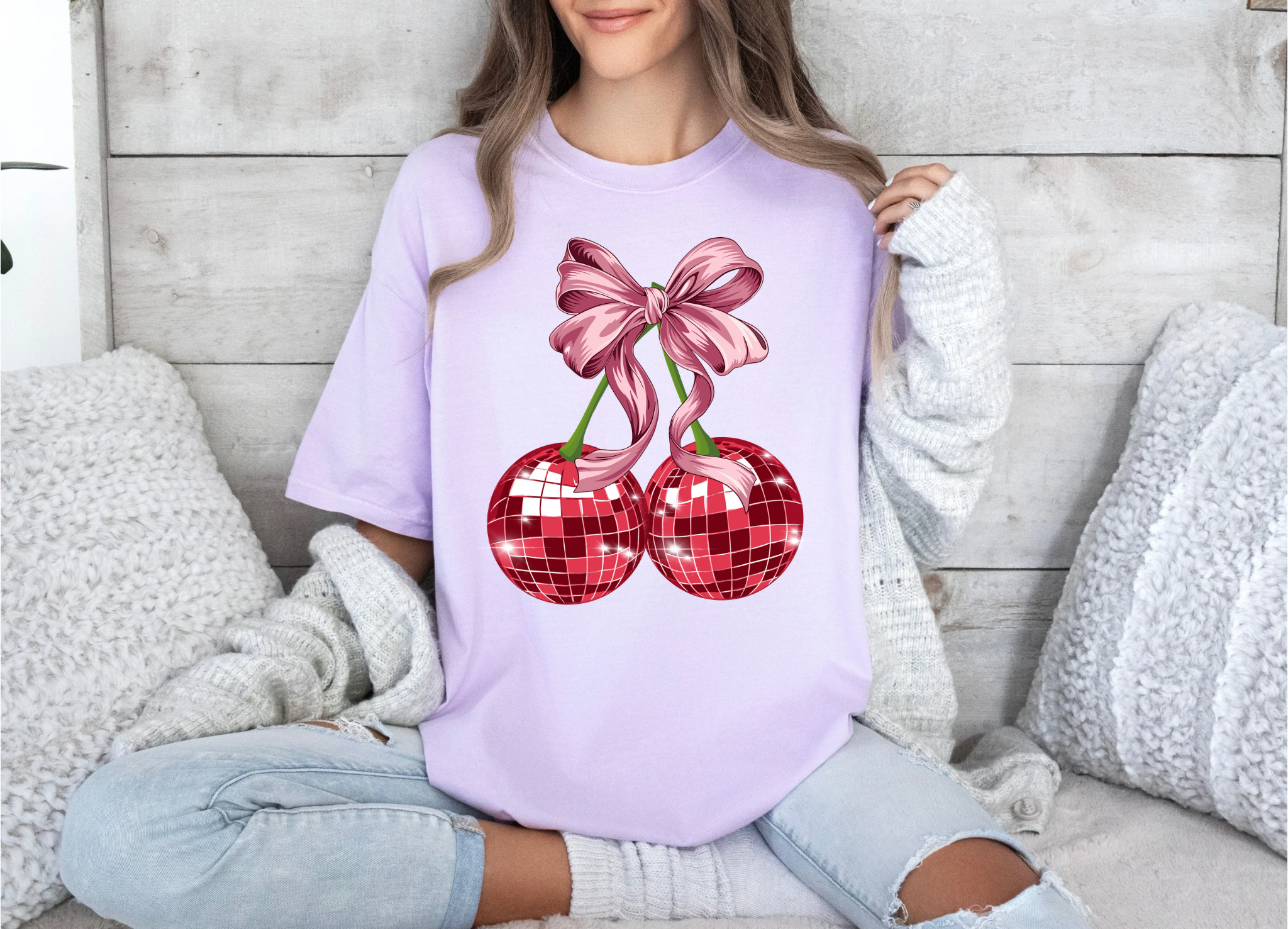 CHERRY WITH BOW COMFORT COLORS