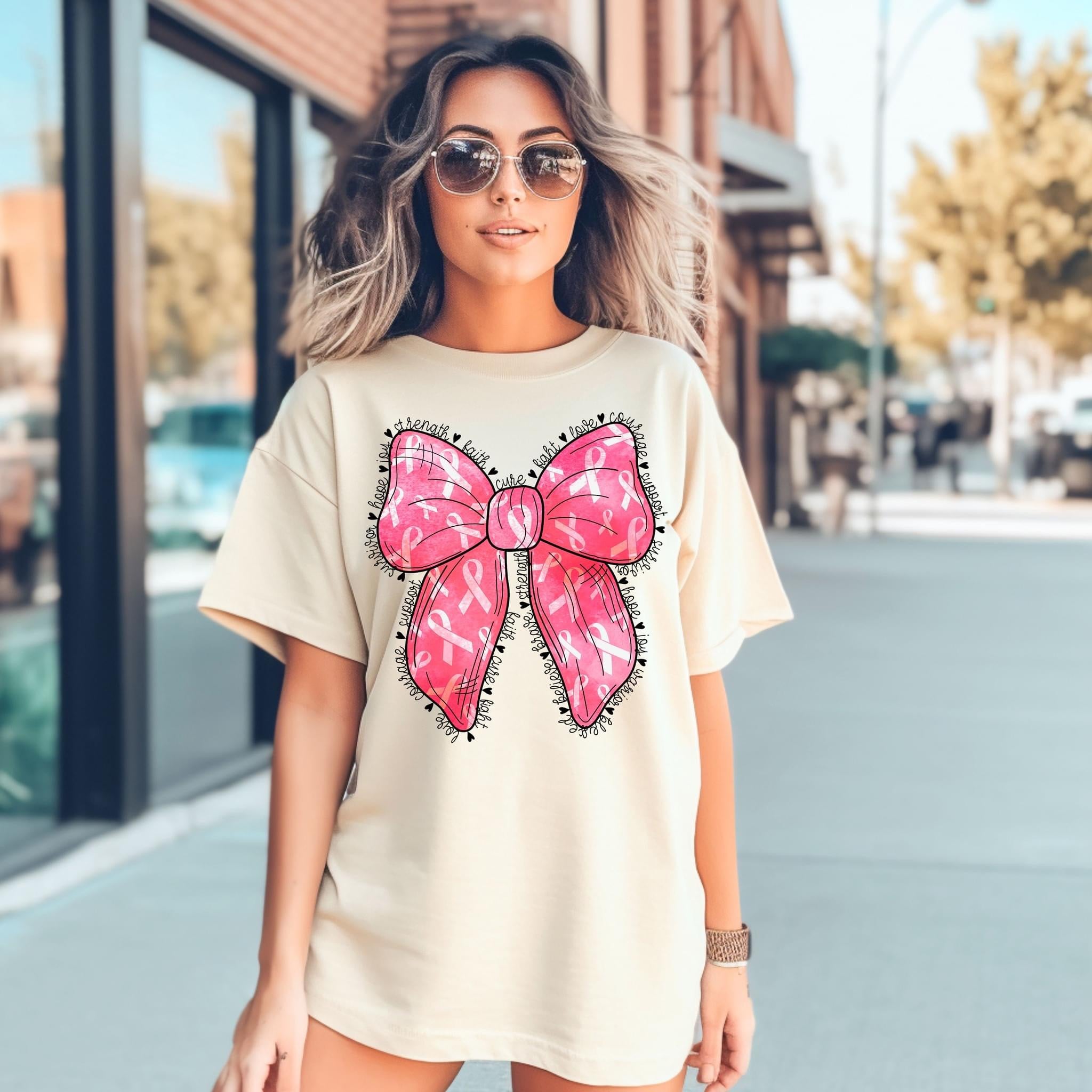 Pink Ribbon Bow