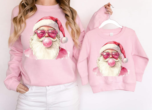 Bubblegum Santa Gildan