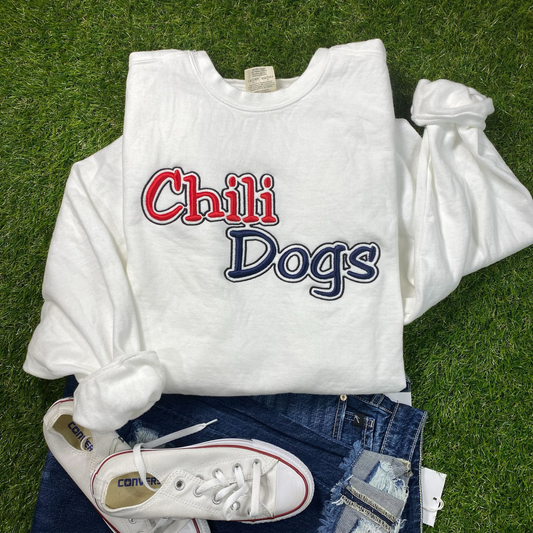 Chili Dogs Embroidery Comfort Color