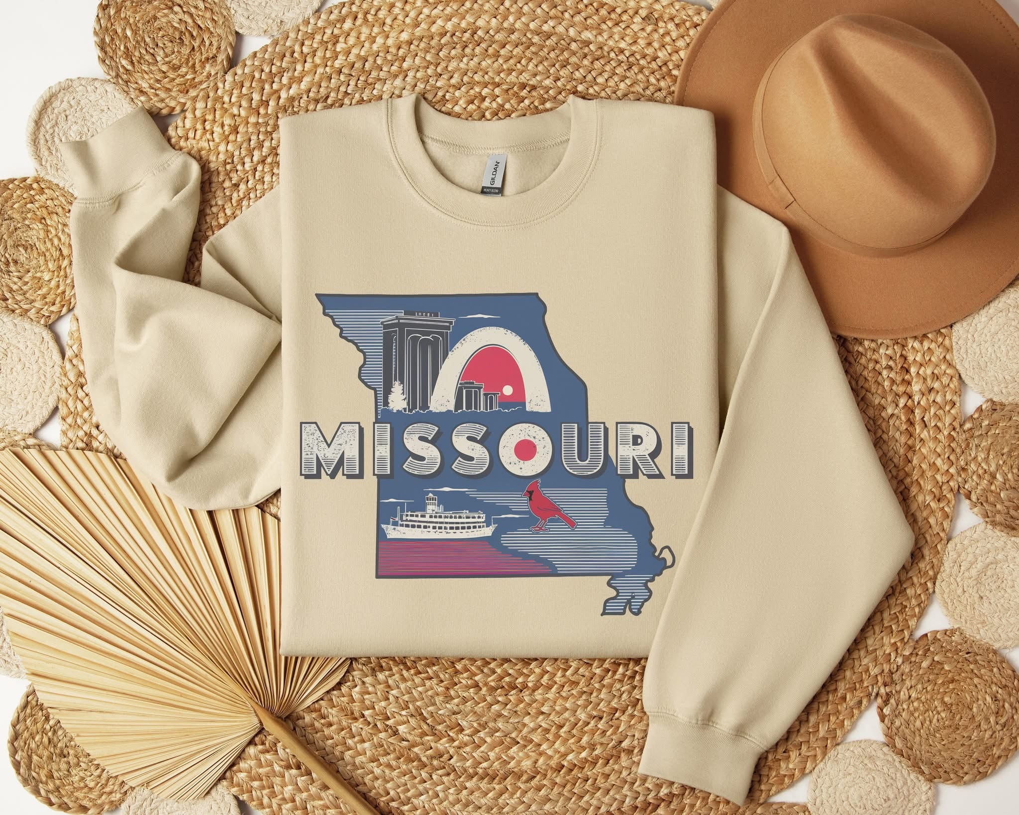 Retro State Missouri