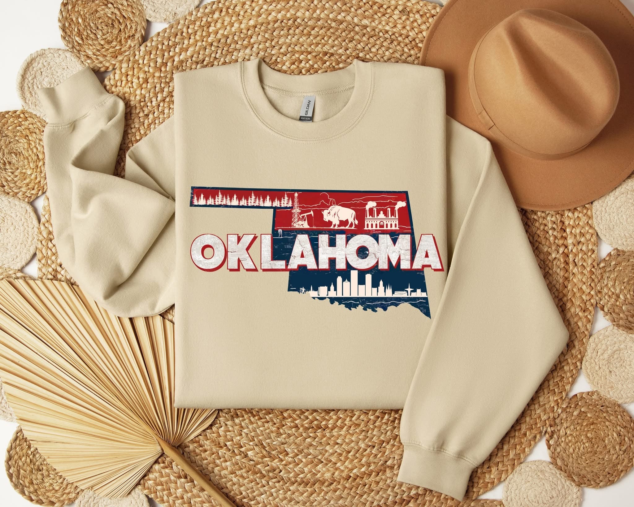 Retro State Oklahoma