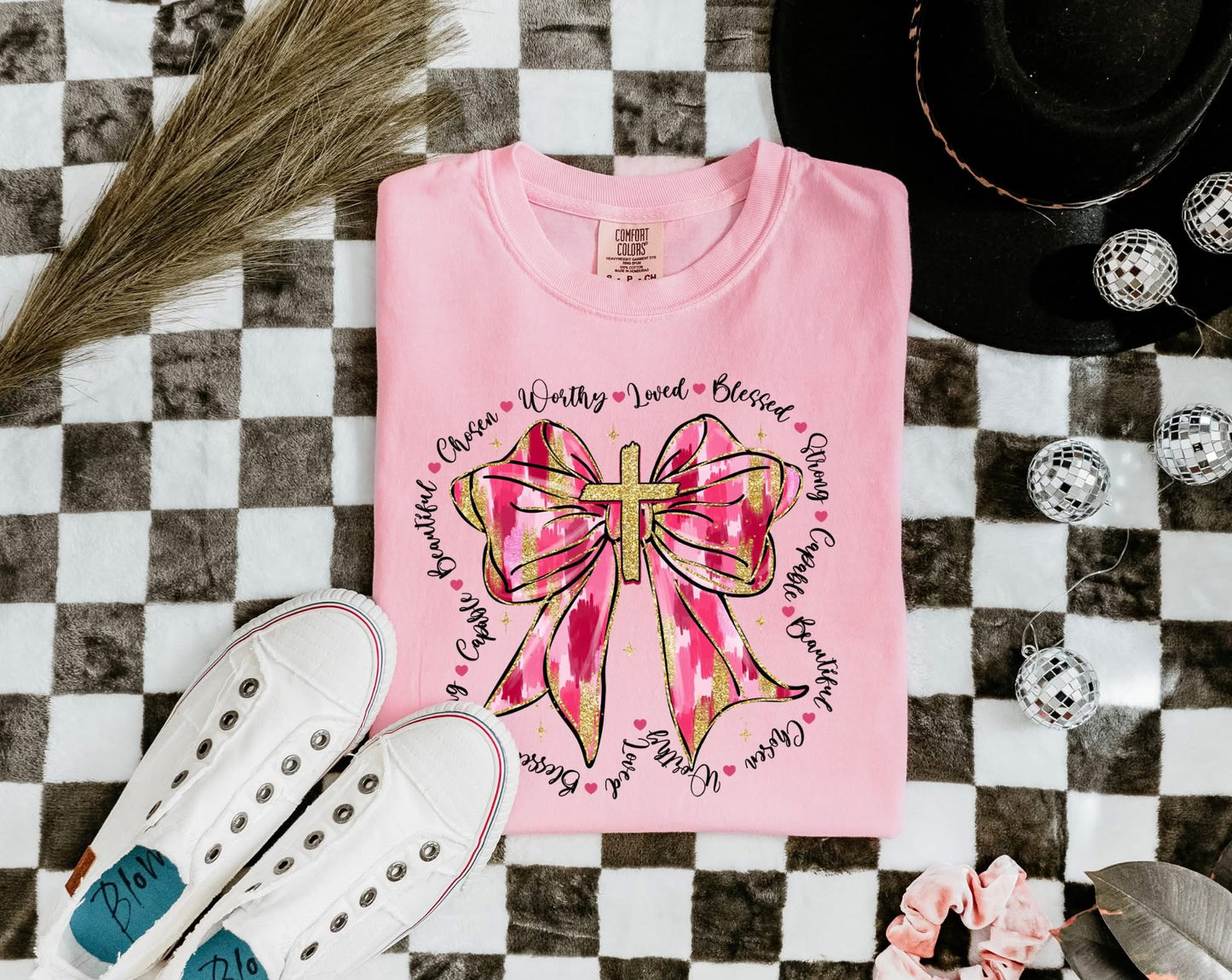 Loved Bow Comfort Colors