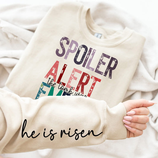 Spoiler Alert He Is Risen