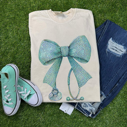 Stethoscope Bow Spangle