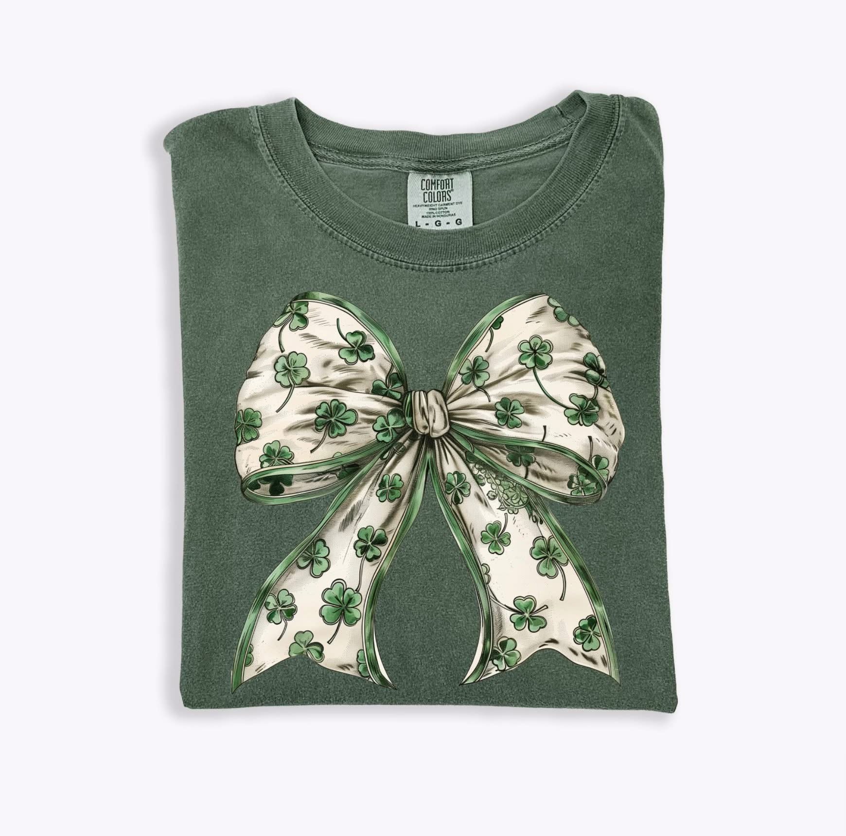 Lucky Shamrock Bow