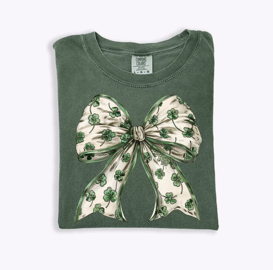 Lucky Shamrock Bow