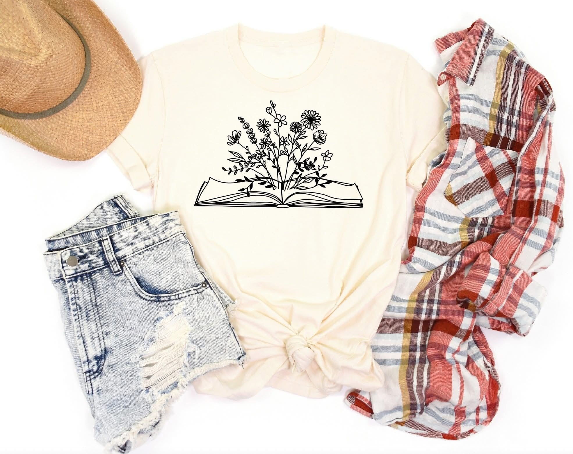 Book Wildflowers Black