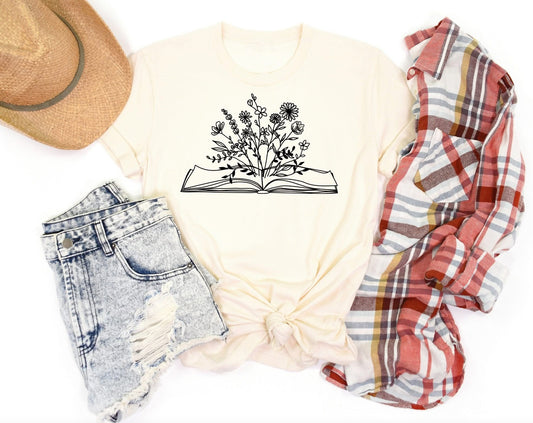 Book Wildflowers Black