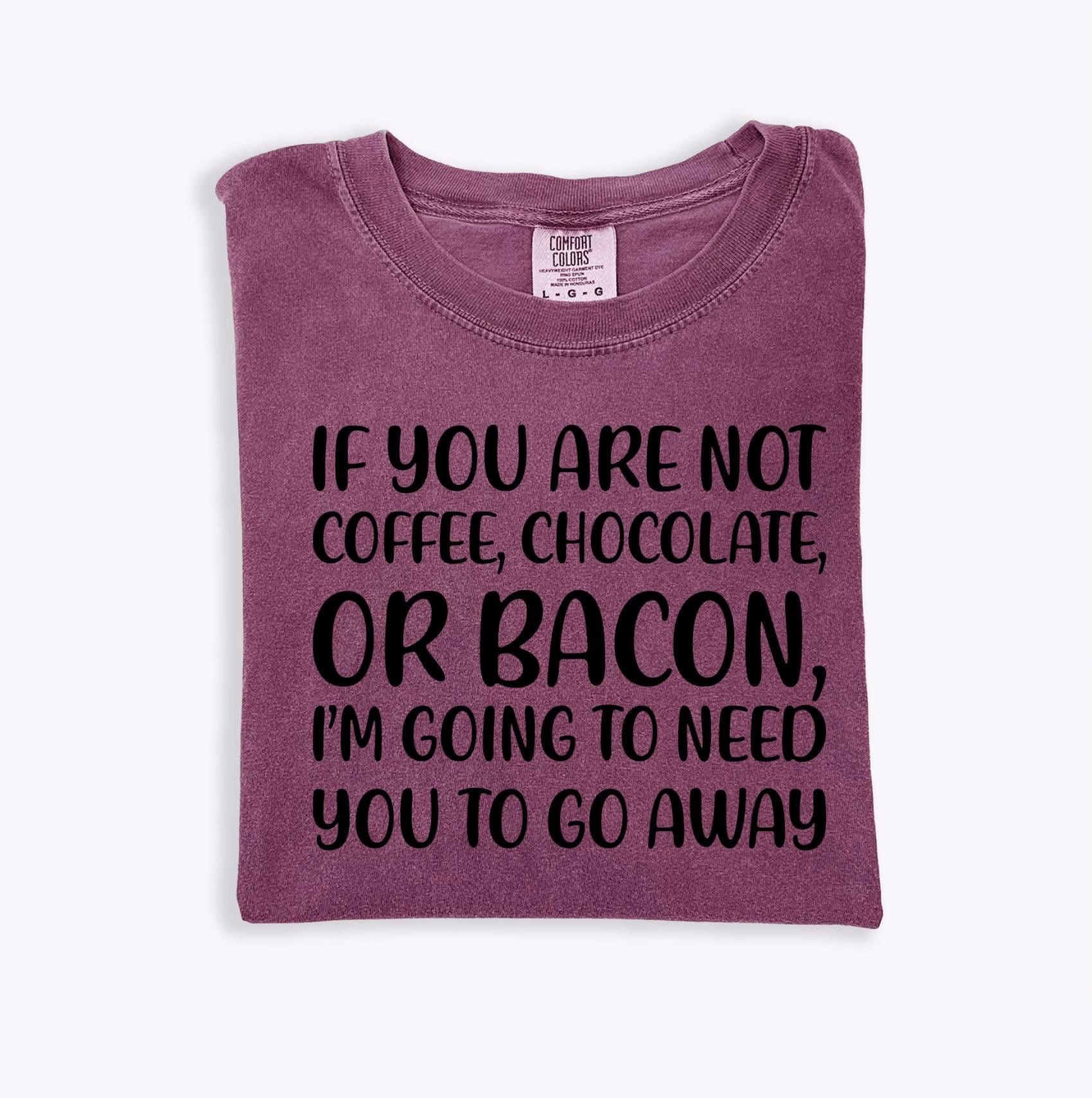 Coffee Bacon and Chocolate