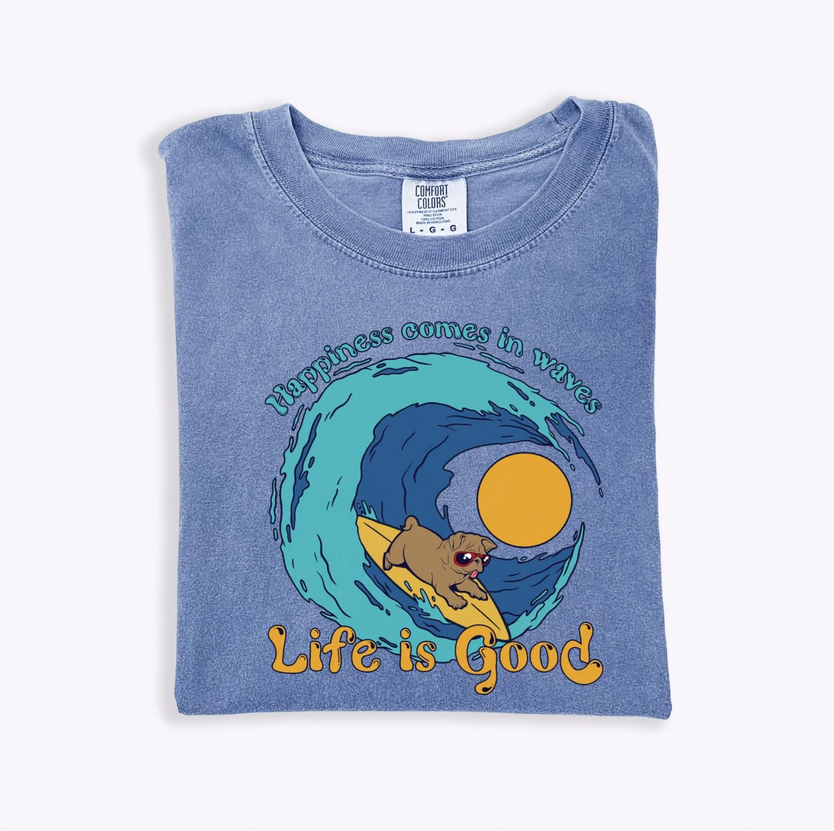 Happiness Comes In Waves