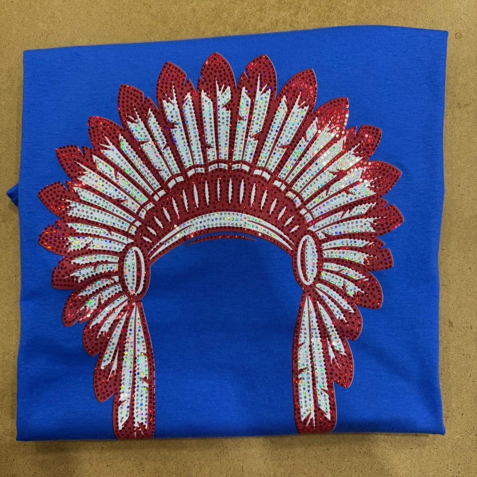 Red White Headdress