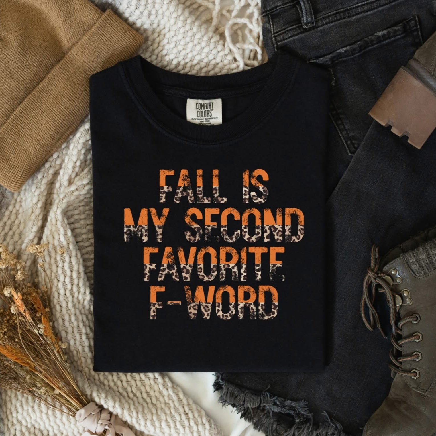 My Second Favorite F Word Comfort Colors