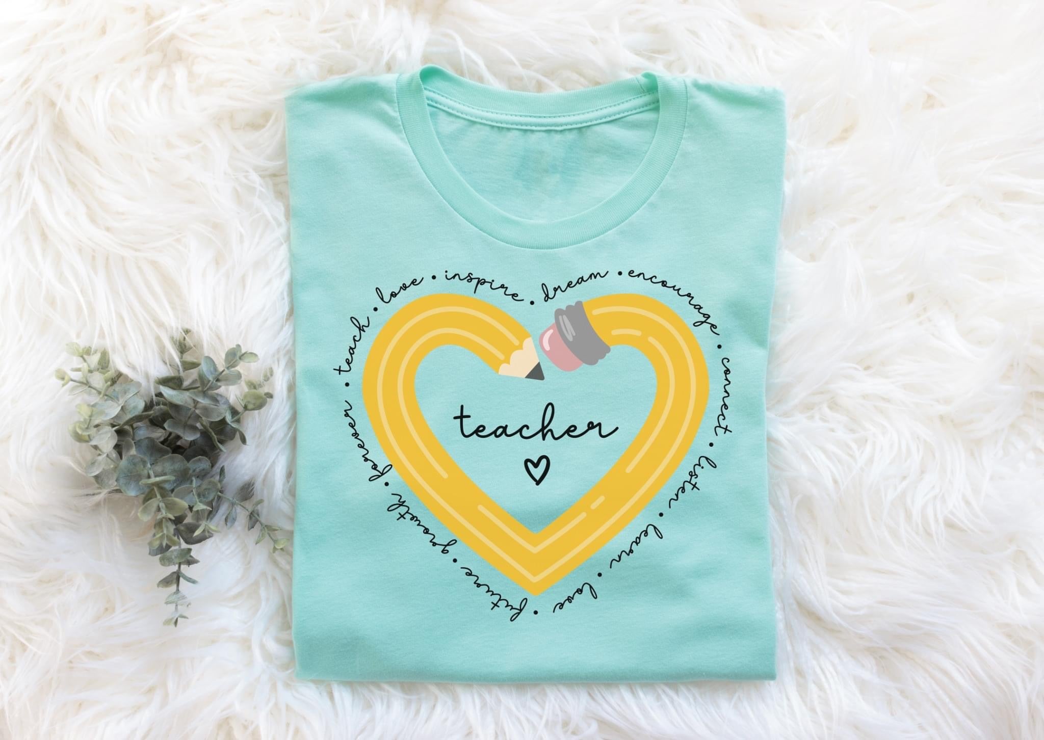 Teacher Pencil Short Sleeve