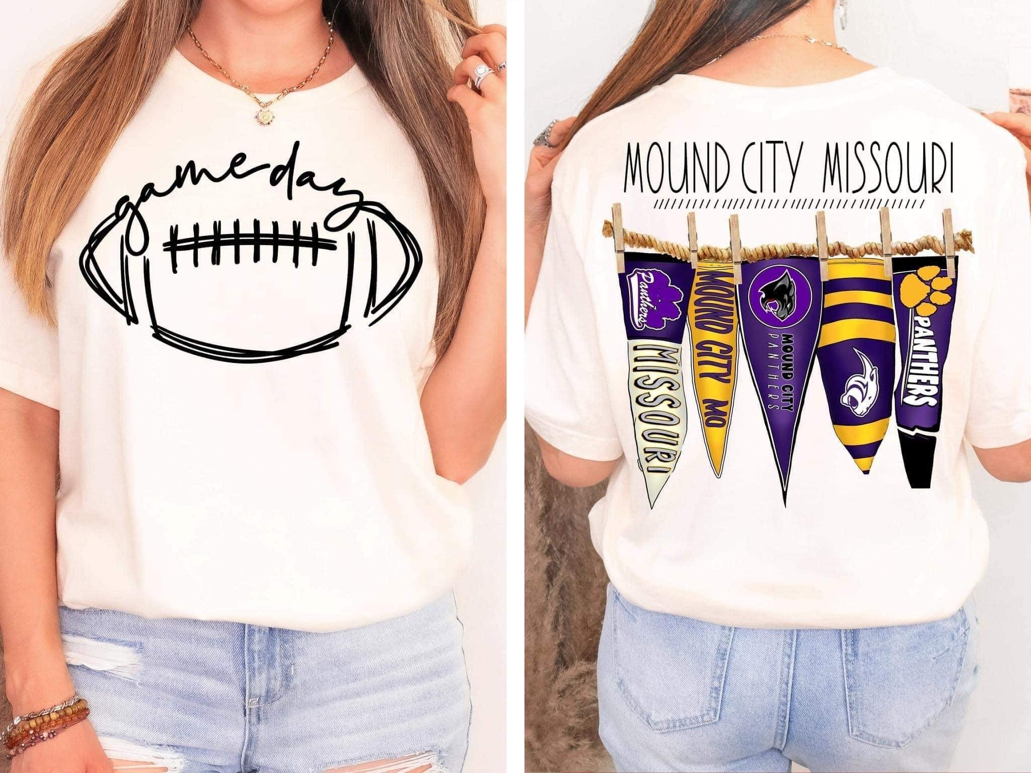 Mound City Missouri Pennant Flag Comfort Colors