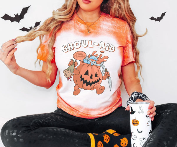 Ghoul Aid Bleached Short Sleeve