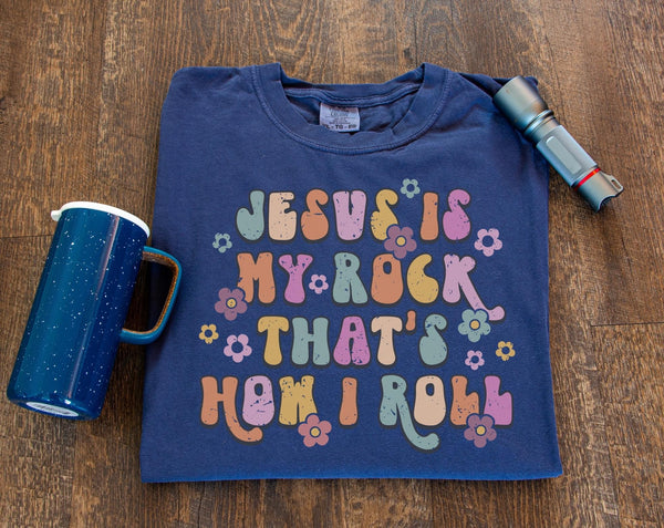 Jesus Is My Rock Comfort Colors