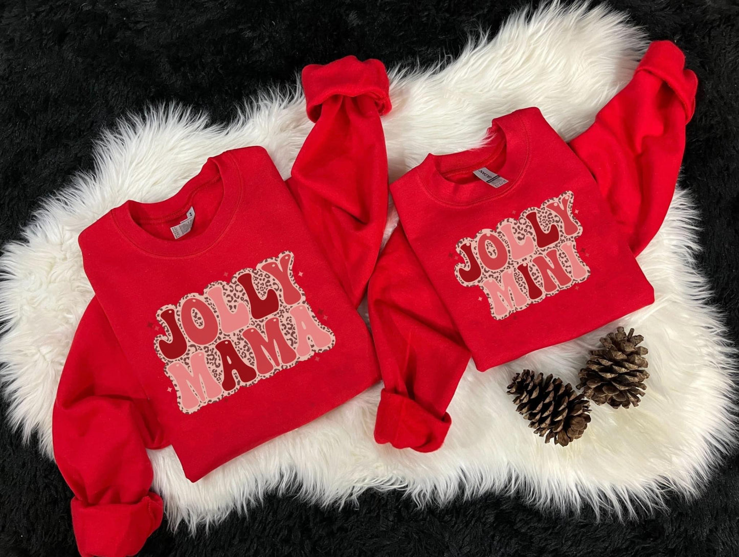 jolly mama leopard fleece