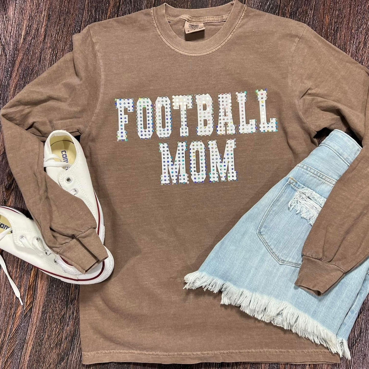 Football Mom Spangle