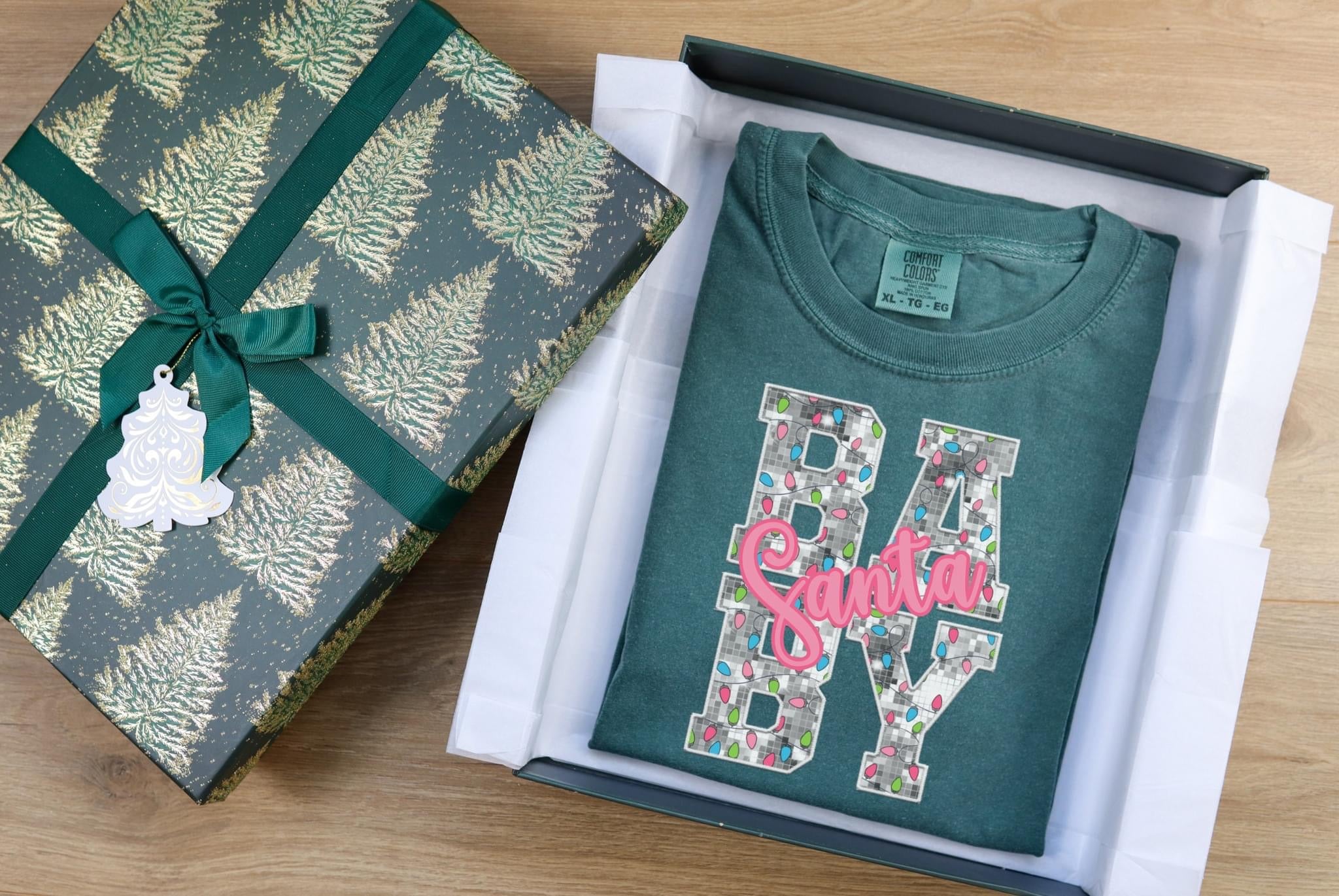 Santa Baby Comfort Colors