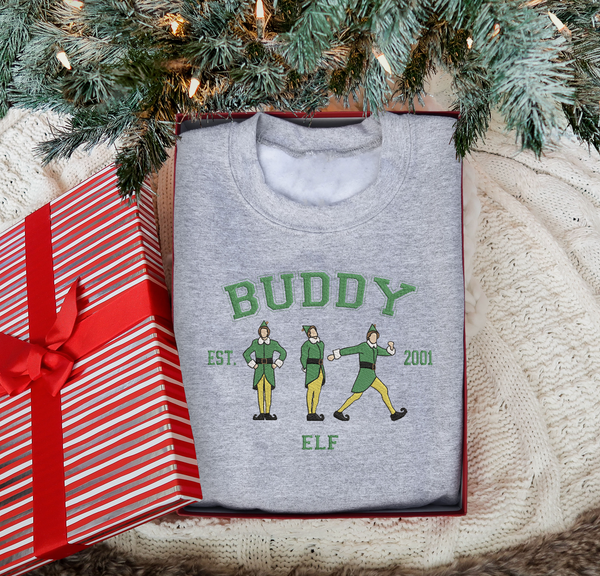 Buddy The Elf Embroidered