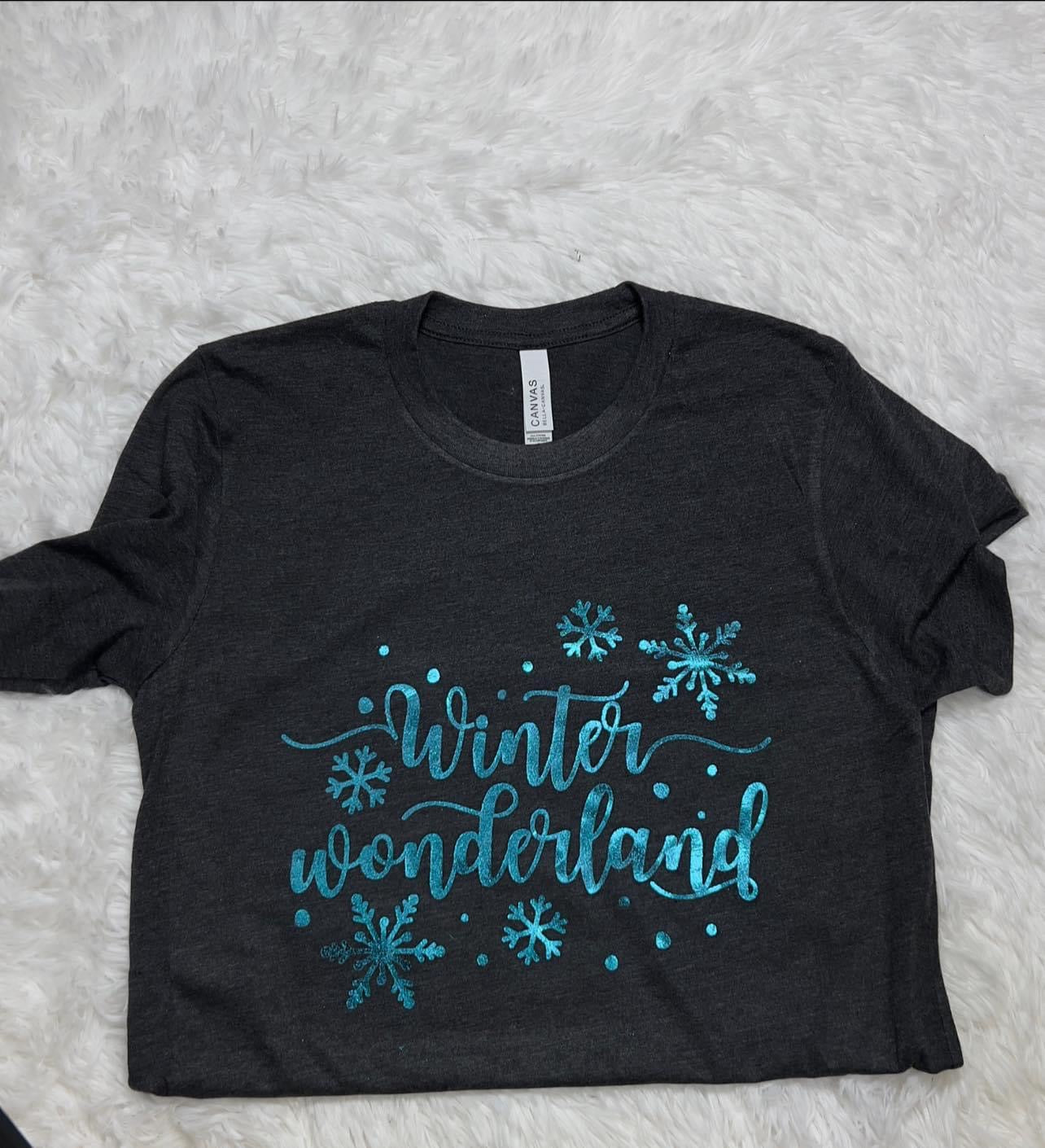 Winter Wonderland Blue Foil