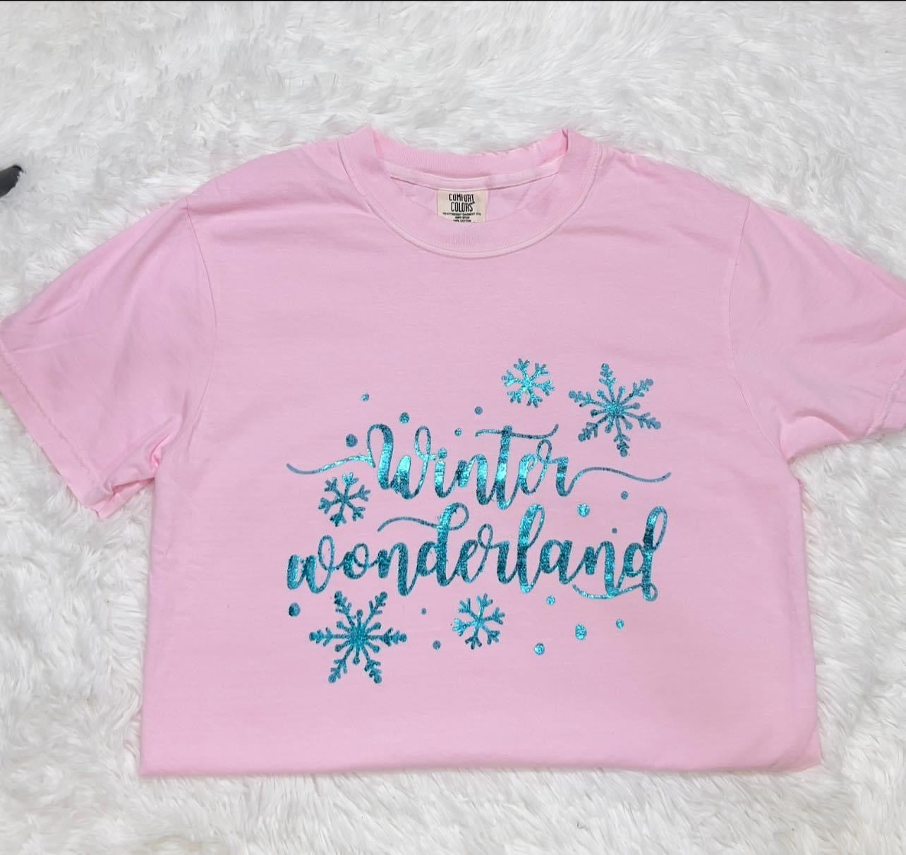 Winter Wonderland Blue Foil