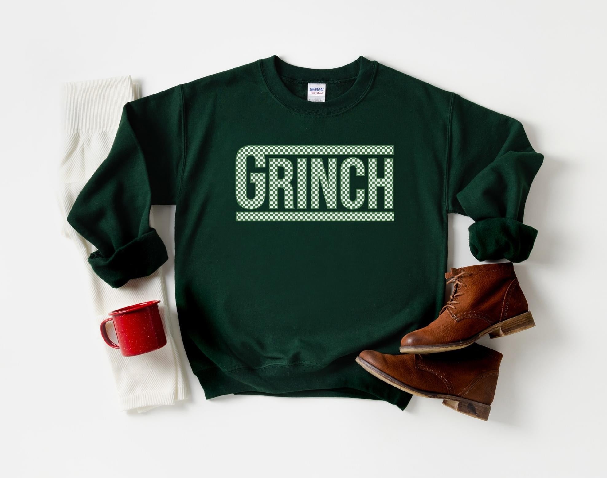 Green Man Checkered