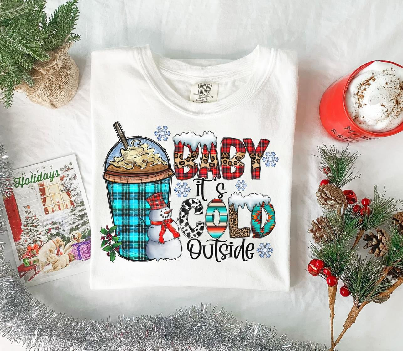 Baby it's cold outside Fleece