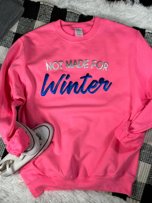 Not Made For Winter Metallic Puff