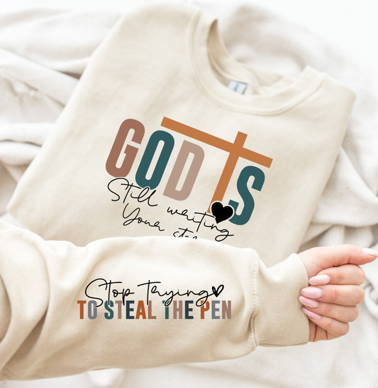 God Is Still Writing Long Sleeve