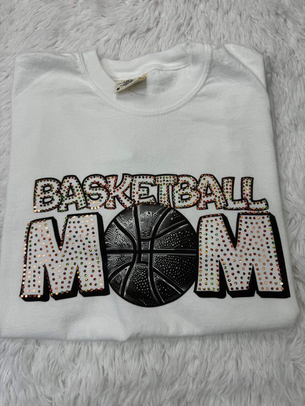 Basketball Mom Spangle Comfort Colors