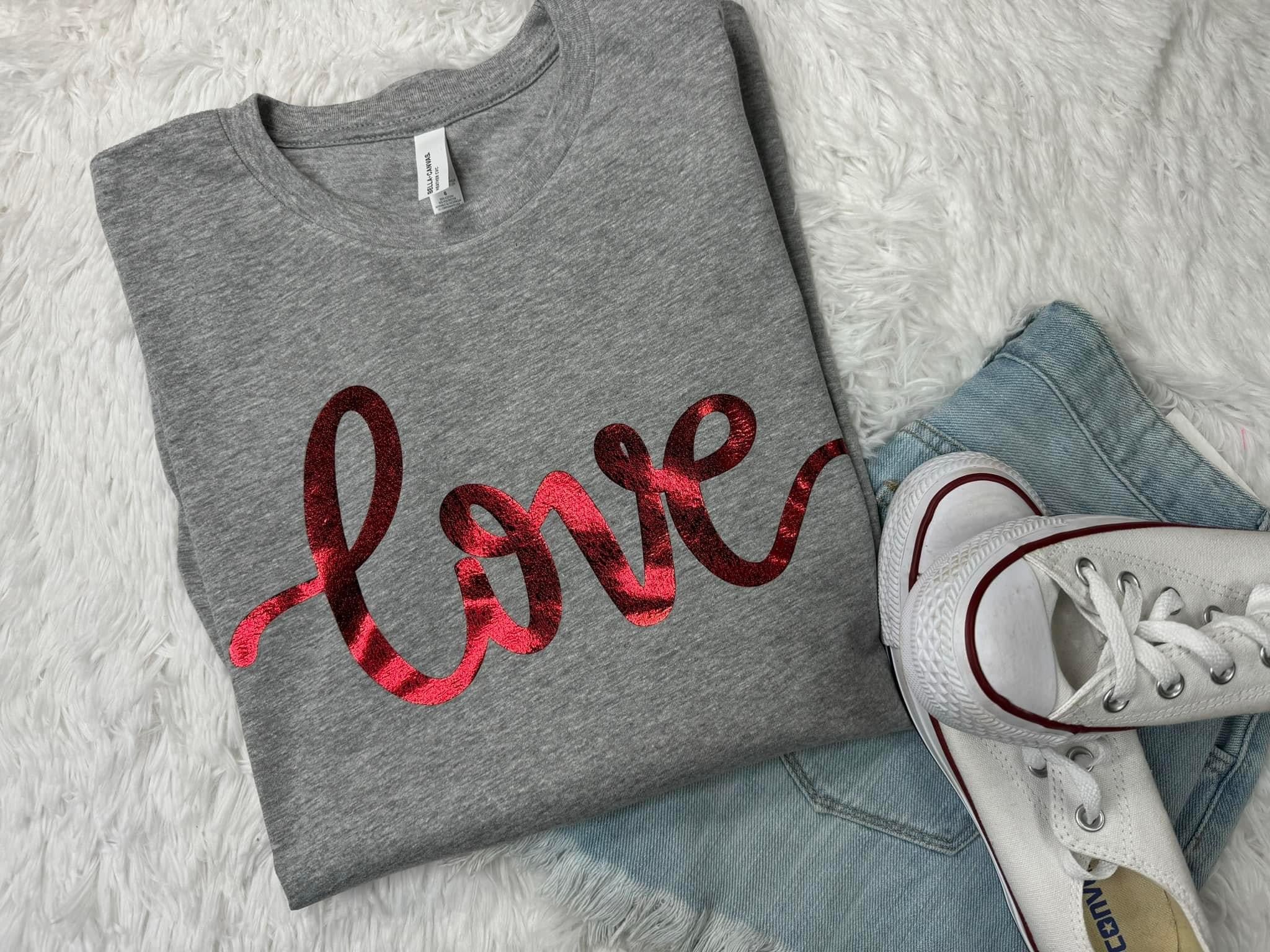 Love Red Foil