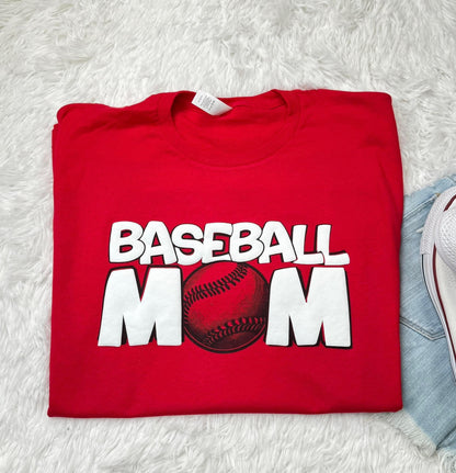 Baseball Mom Puff Comfort Colors