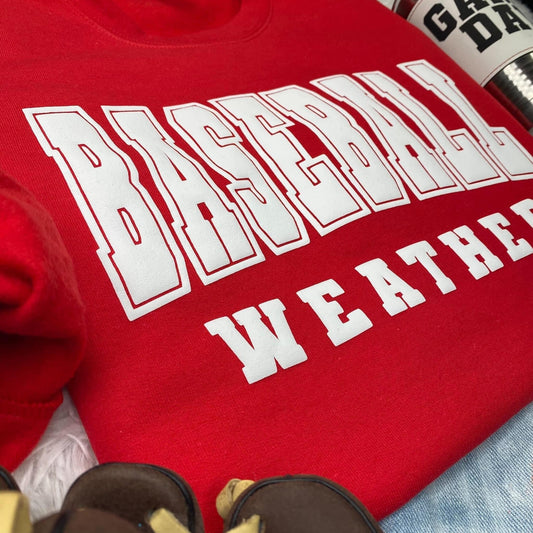 Baseball Weather Puff Comfort Colors