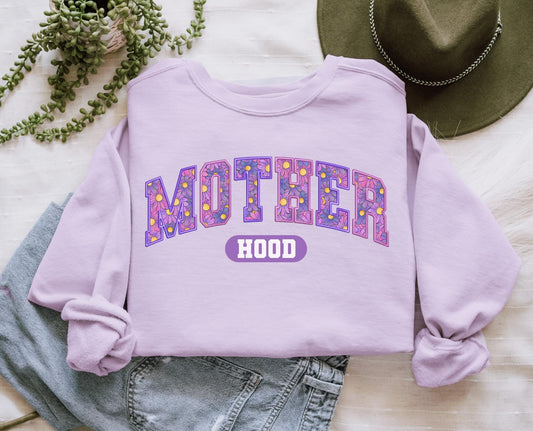 Motherhood Purple Daisies Comfort Colors