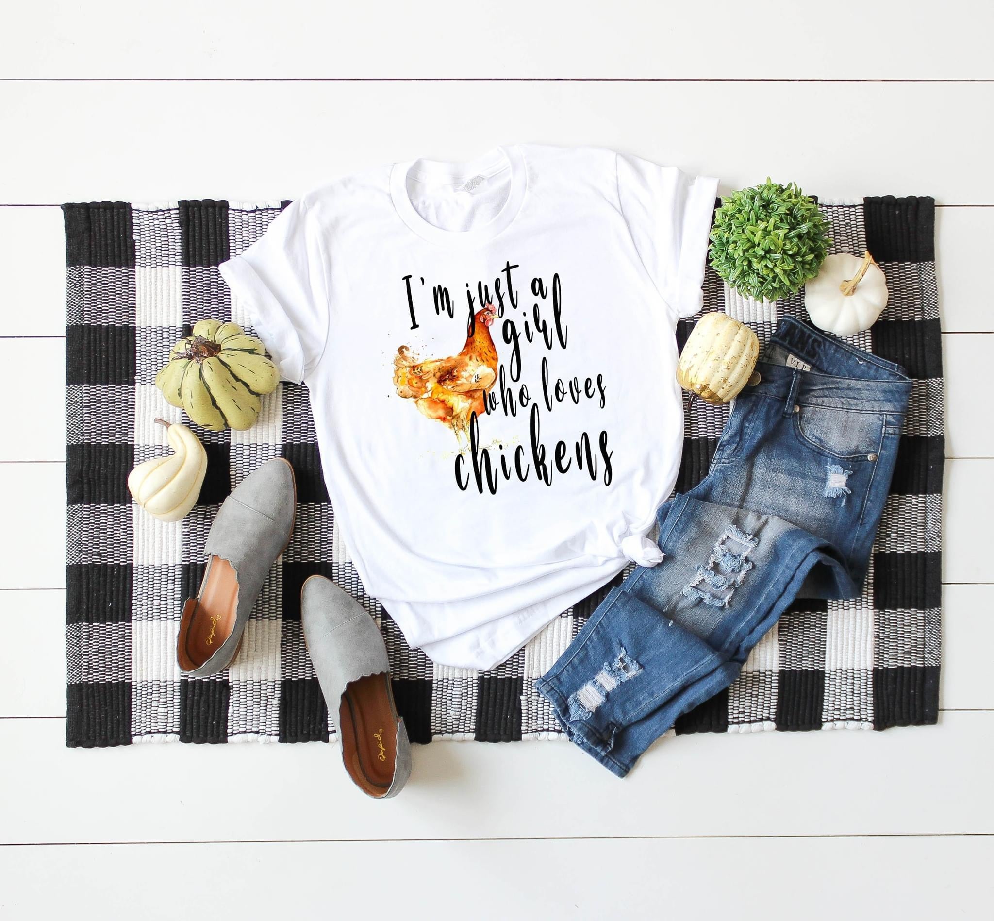 I’m Just A Girl Who Loves Chickens