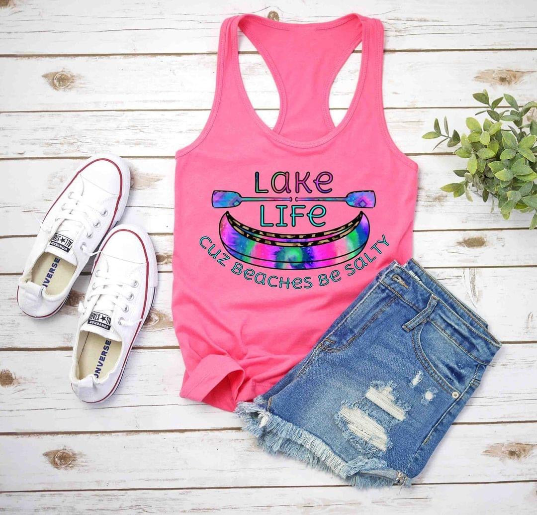 lake life Canoe