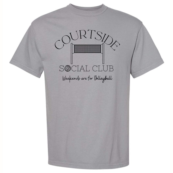 Courtside Volleyball Social Club Comfort Colors