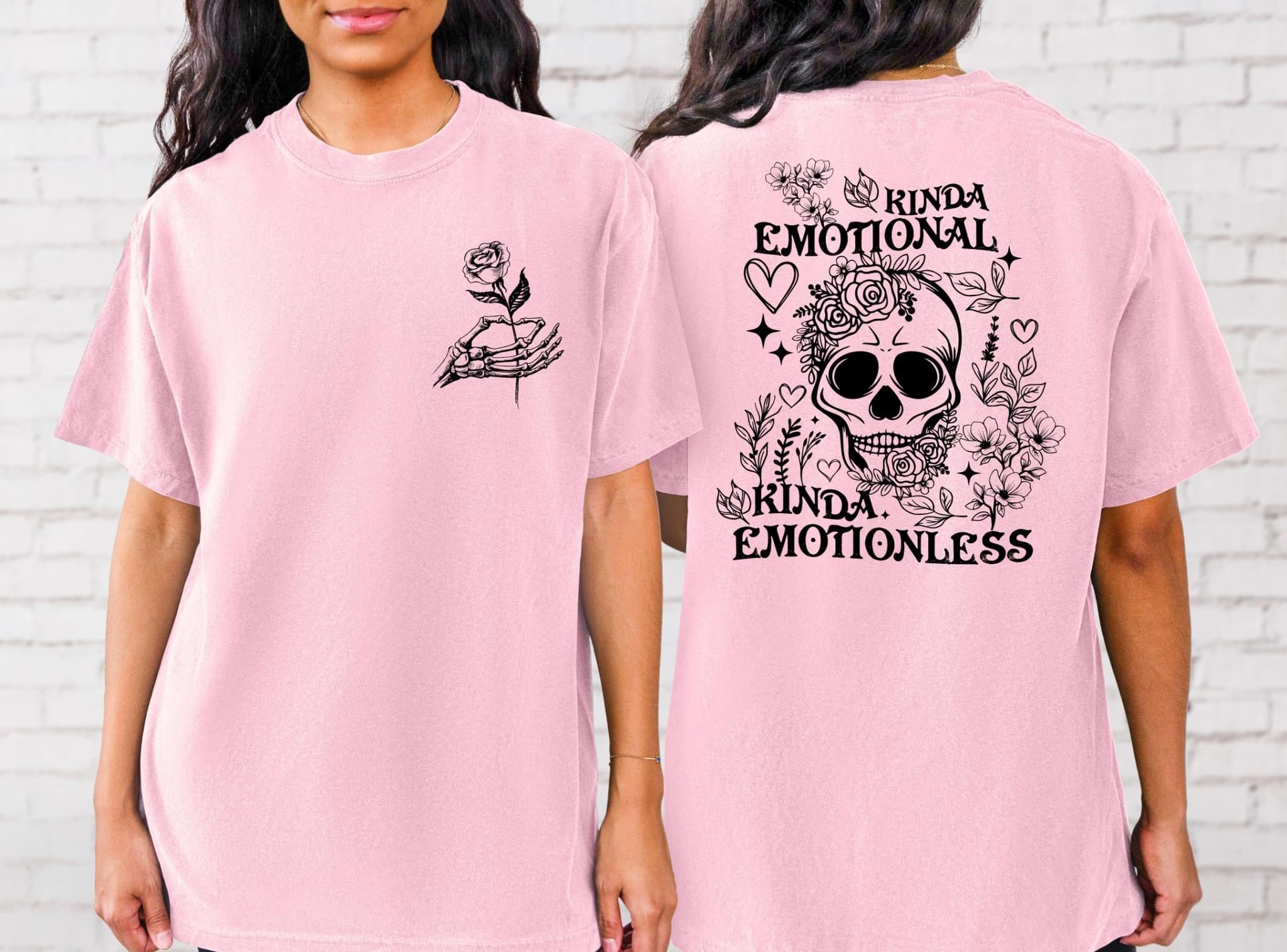 Kinda Emotional Kinda Emotionless Comfort Colors
