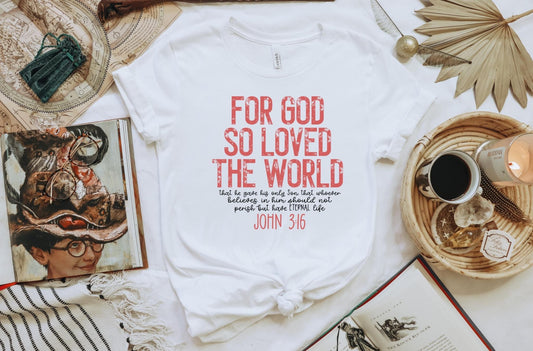 For God So Loved The World