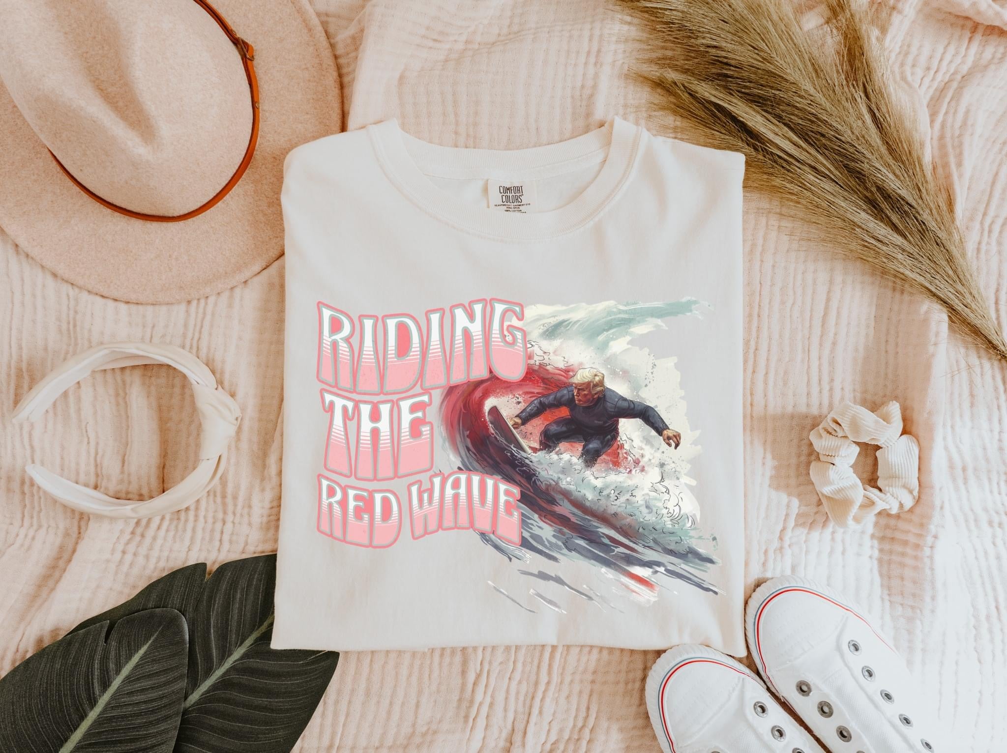 Riding The Red Wave  Comfort Colors
